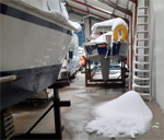 lekkage door stuifsneeuw